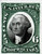 RB6P4  - 1871-74 6c Proprietary Stamp - green & black