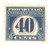 RB73  - 1919 40c  Proprietary Stamp - offset, perf 11, dark blue