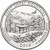 CNTNSM25D  - 2014 Great Smokey Mt. National Park Quarter, D Mint