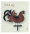 4613  - 2012 45c Weathervanes: Rooster with Perch