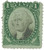 RB1a  - 1871-74 1c Proprietary Stamp - George Washington, green & black, violet paper