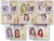 M12496  - Gambia 1st Ladies Set of 5 Souvenir Sheets and Singles