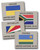 UN1183-86  - 2018 $1.15 Flags: Rwanda, Seychelles, South Africa & Ukraine