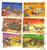 M6595  - Retiles, Used, Set of 6 Stamps, Kazakhstan