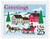 2400  - 1988 25c Contemporary Christmas: Sleigh and Village Scene