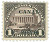 CZ81  - 1924 $1 Canal Zone - Lincoln Memorial, Type A Overprint, Violet Brown