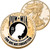 CNSSECOL2  - $1.00 POW-MIA Gold Plated Silver Eagle