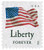 4707  - 2012 First-Class Forever Stamp - Flag and "Liberty'" (Ashton Potter)