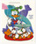 MDS295C  - 1995 Disney Friends Celebrate Donald Duck's 60th Birthday, Mint Souvenir Sheet, Ghana