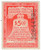 RV6  - 1942 $5 Motor Vehicle Use Tax, rose red (gum & control no. on face, inscriptions on back)