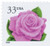 3052  - 1999 33c Coral Pink Rose