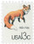1757g  - 1978 13c Wildlife from Canadian/US Border - Red Fox