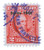 R387  - 1944 2c US Internal Revenue Stamp - watermark, perf 11, carmine