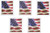 5158-62  - 2017 U.S. Flags, set of 5 stamps