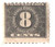 RB62  - 1914 8c Proprietary Stamp - offset, watermark, perf 10, black