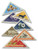 MP1943  - Triangle shaped stamps, 200v