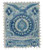 RU6a  - 1862-71 10c Private Die Playing Card Stamps - old paper, blue
