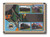MFN268  - 2005 $2 200th Anniversary of Steam Locomotives, Mint Sheet of 4, Bequia