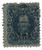 RO17d  - 1878-83 1c Proprietary Match Stamp - Barber Match Co, blue, watermark 191R