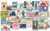 YS1960-69C  - 1960-69 Complete Commemorative Decade Set - 195 stamps
