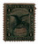 RS95b  - 1871-77 1c Proprietary Medicine Stamp - green, silk paper