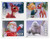4949a  - 2014 49c Rudolph the Red-Nosed Reindeer, block of 4 stamps
