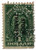 RD12c  - 1918-22 $1 Stock Transfer Stamp, green, overprint reading down