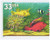 3317  - 1999 33c Aquarium Fish: Shrimp with Yellow and Red Fish