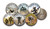 MCN001  - Middle East Colorized Coin Collection, Set of 6 Coins