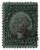 RB7a  - 1871 10c Proprietary Stamp - violet paper, green & black