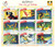 MDS451C  - St. Vincent 1992 Art of Skiing, 9 Stamps