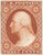 10  - 1851-57 3c George Washington, orange-brown, imperforate, type I