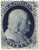 22  - 1857-61 1c Franklin, type IIIA