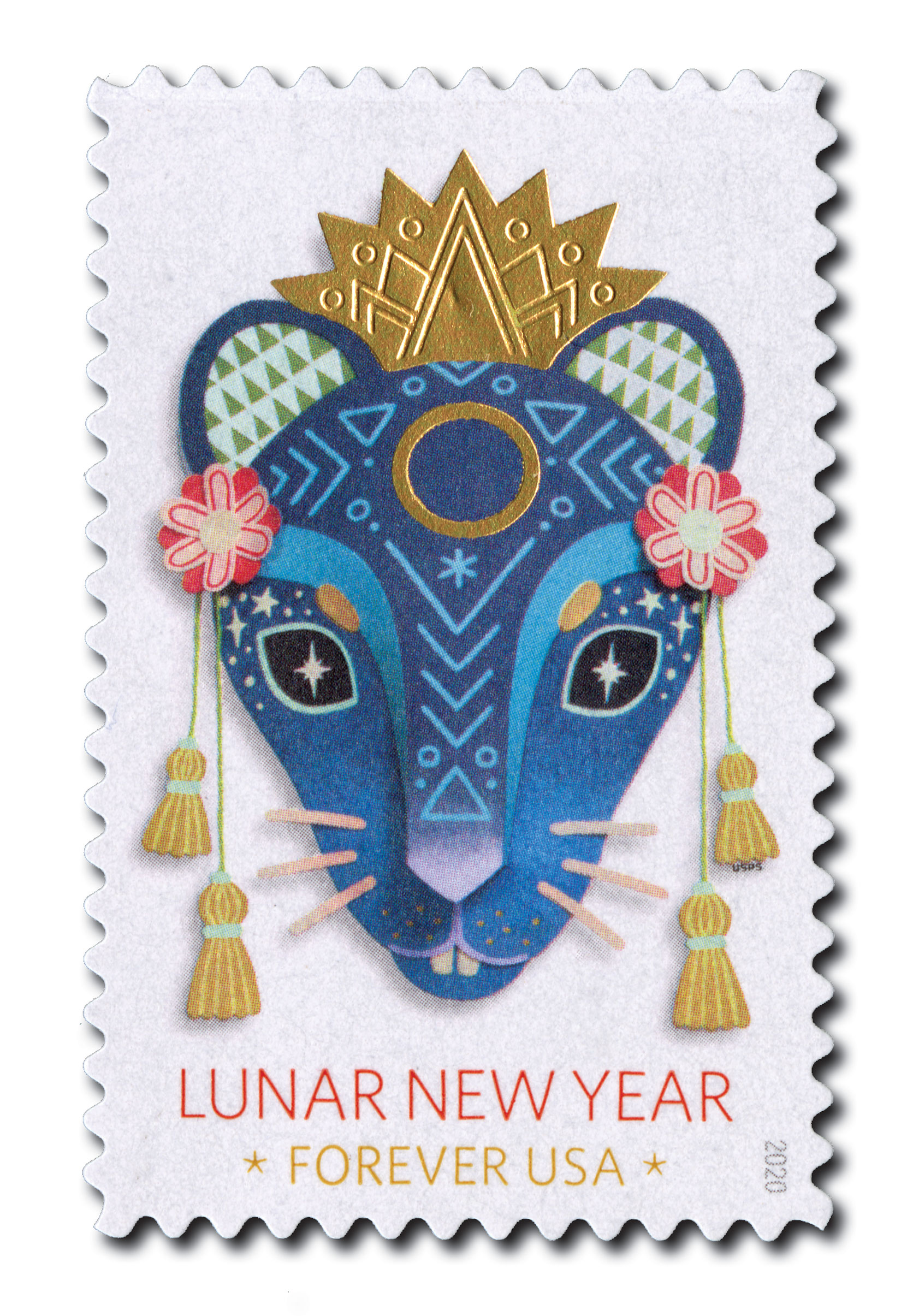 5428 - 2020 First-Class Forever Stamp - Lunar New Year: Year of