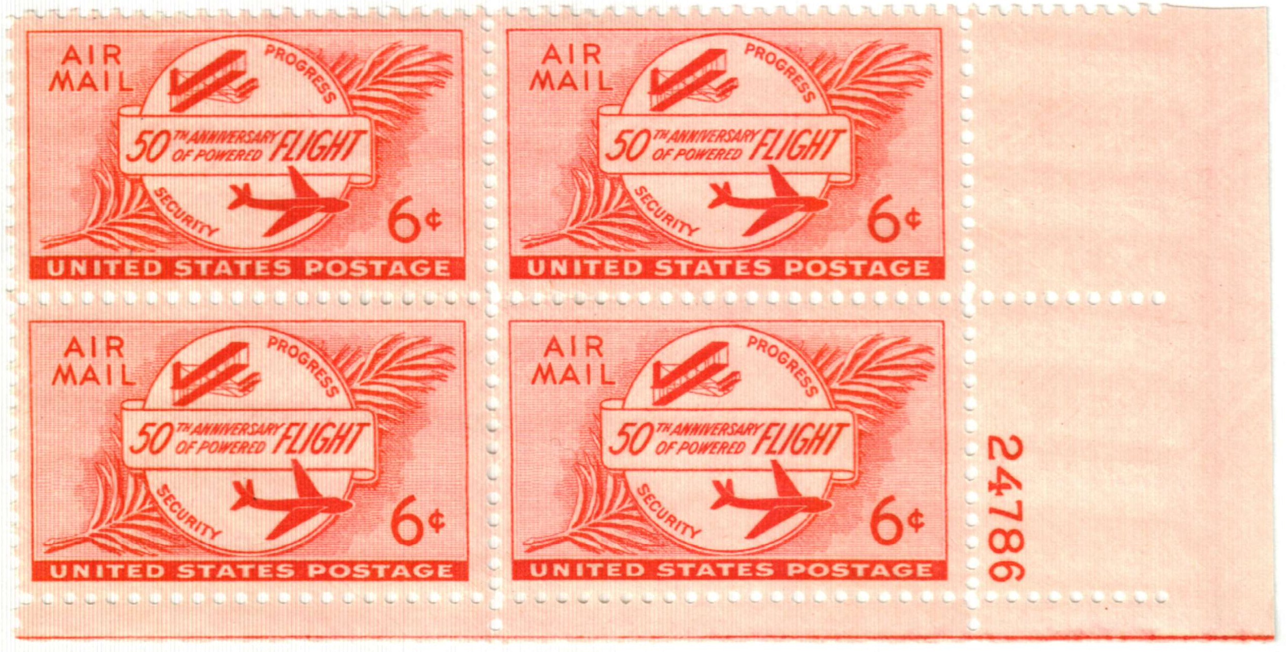 M12216 - 1946-67 US Airmail Collection, Mint, 14 Stamps - Mystic Stamp  Company