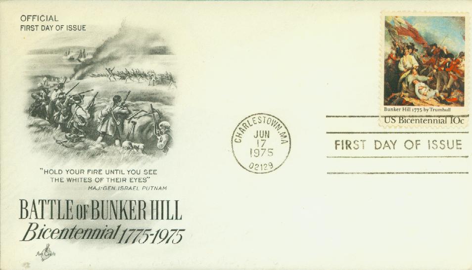 1572-75 - 1975 10c U.S. Postal Service Bicentennial - Mystic Stamp