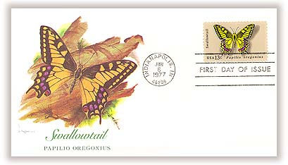 Stamp Announcement 15-27: Eastern Tiger Swallowtail (Butterfly) Stamp