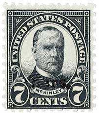 665 - 1929 7c McKinley, black, Kansas-Nebraska overprints