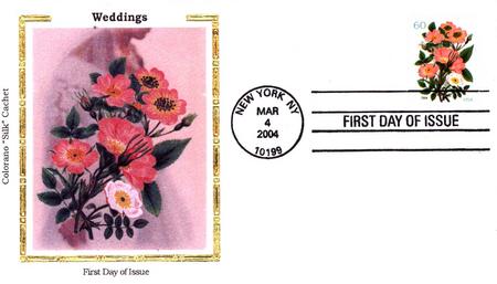 3836/5458 - 2004-20 Wedding Series, set of 26 stamps - Mystic Stamp Company