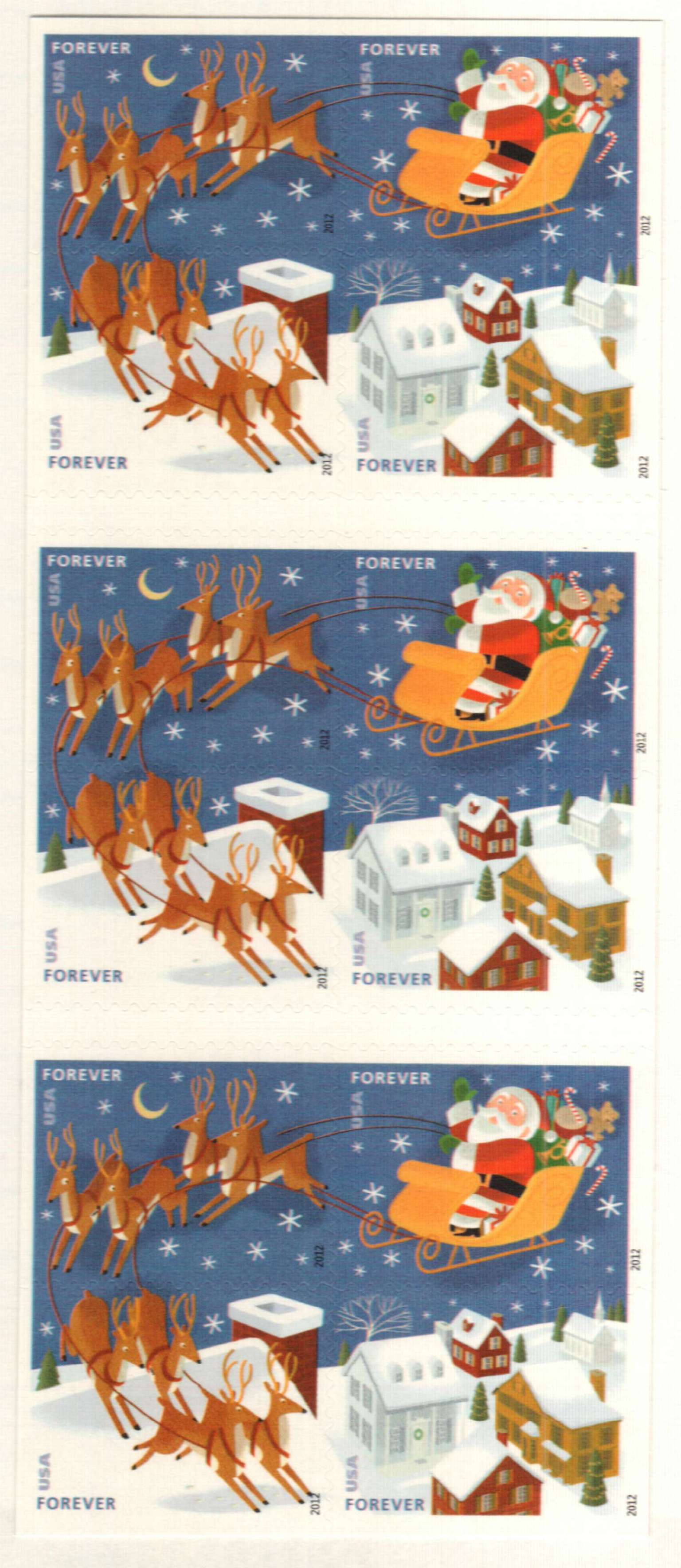 5528 - 2020 First-Class Forever Stamp - Holiday Delights: Christmas  Stocking - Mystic Stamp Company