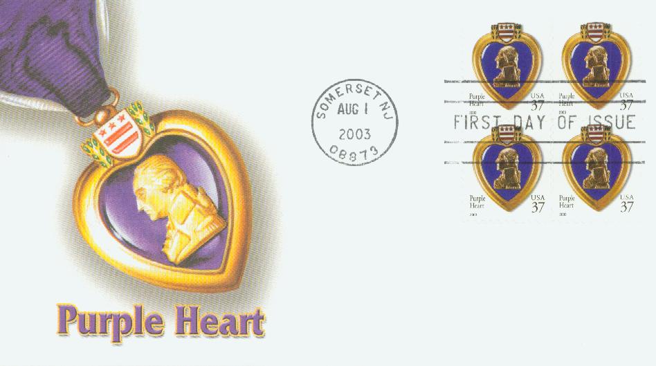 4032 - 2006 39c Purple Heart - Mystic Stamp Company