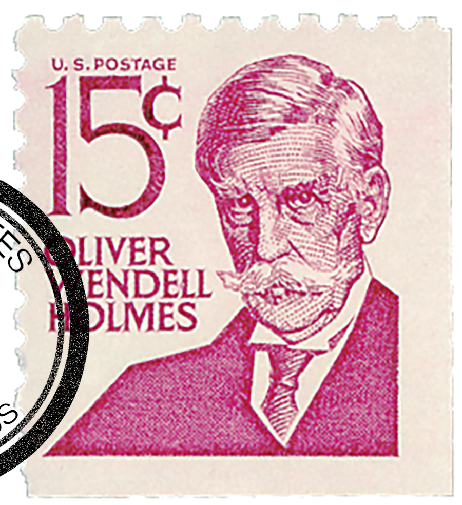 1288B - 1978 15c Oliver W. Holmes, booklet single - Mystic Stamp