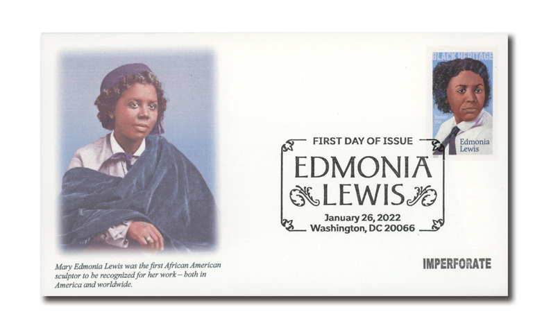 U.S. Postage Stamp Will Honor Edmonia Lewis, a Sculptor Who Broke