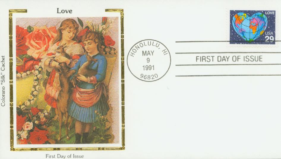 10 Earth Love Stamps Vintage Heart Shaped Planet Earth from Space LOVE  Stamps 29 Cent Postage Stamps for Mailing