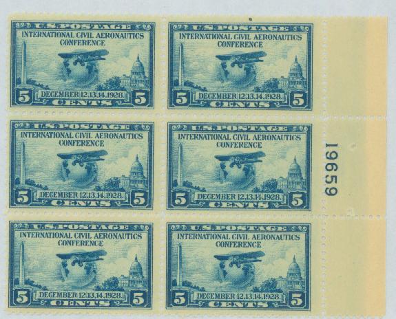 5c Mail Plane and Beacon Airmail Stamp of 1928 | Scott C11 | Vintage Unused  postage stamps | Rocky Mountains | Stamp collecting | 1920s