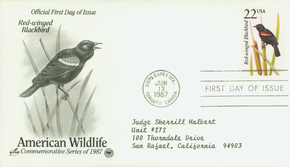 2287 - 1987 22c North American Wildlife: Monarch Butterfly - Mystic Stamp  Company
