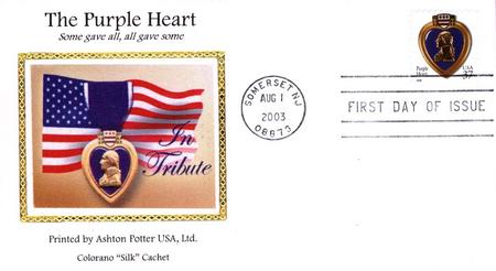 3784/5419 - 2003-19 Purple Heart, complete set of 11 stamps - Mystic Stamp  Company