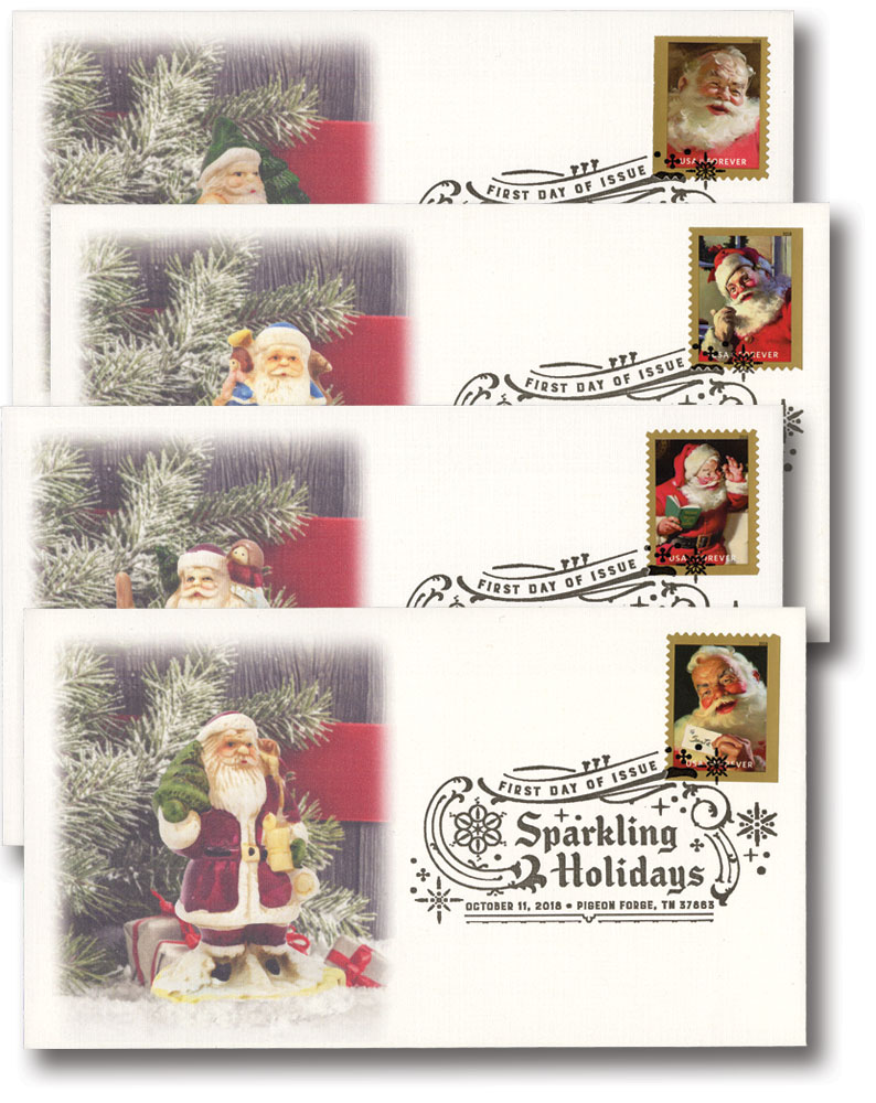 5528 - 2020 First-Class Forever Stamp - Holiday Delights: Christmas  Stocking - Mystic Stamp Company