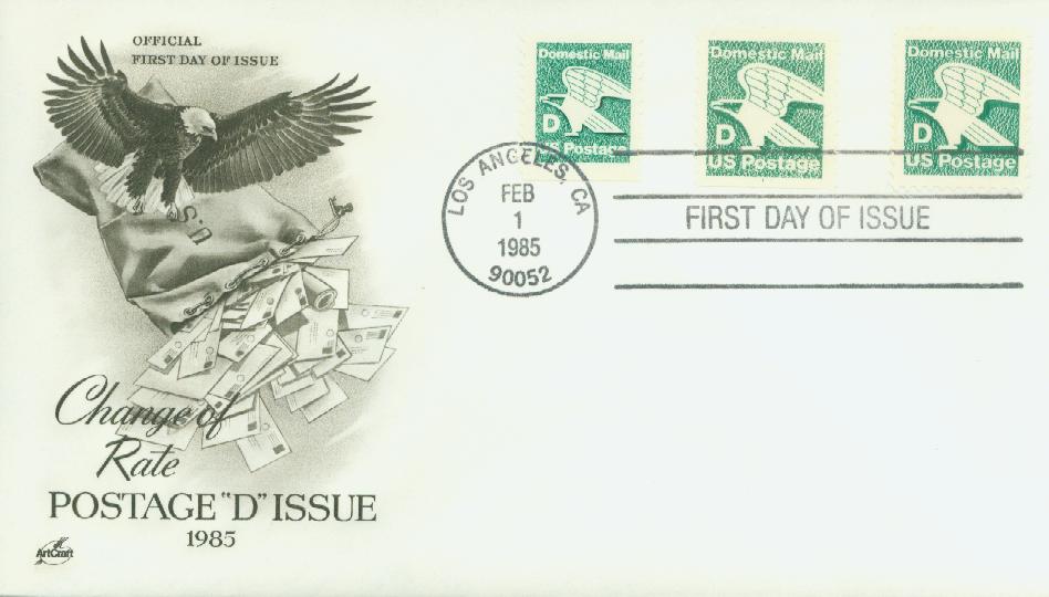  USA Postage Stamp Single 1981 Domestic Mail Eagle C