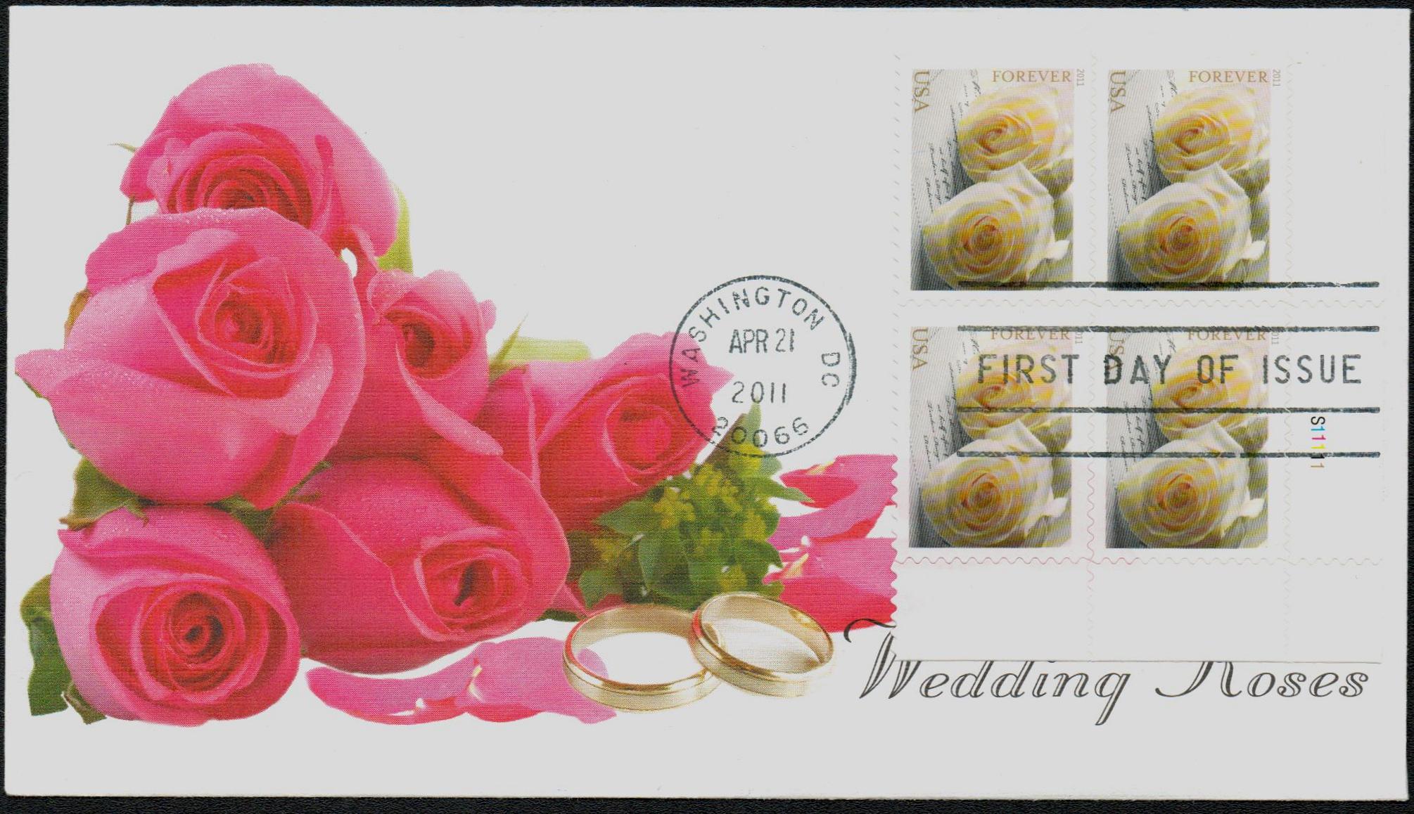 2011 USPS Wedding CELEBRATE Forever Stamps – DP FLOWERS CORP